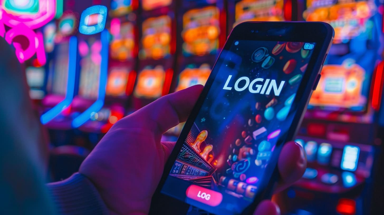 Tampilan mobile ratu77 di layar ponsel